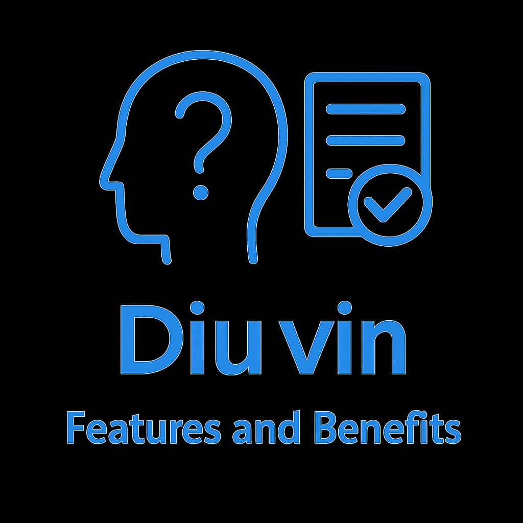 Icon representing Diu vin features.