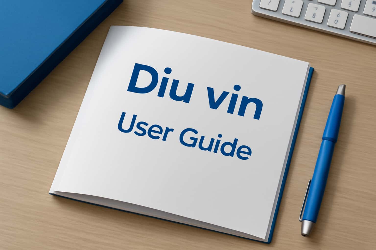 A professional representation of the Diu vin User Guide, highlighting its informational purpose.