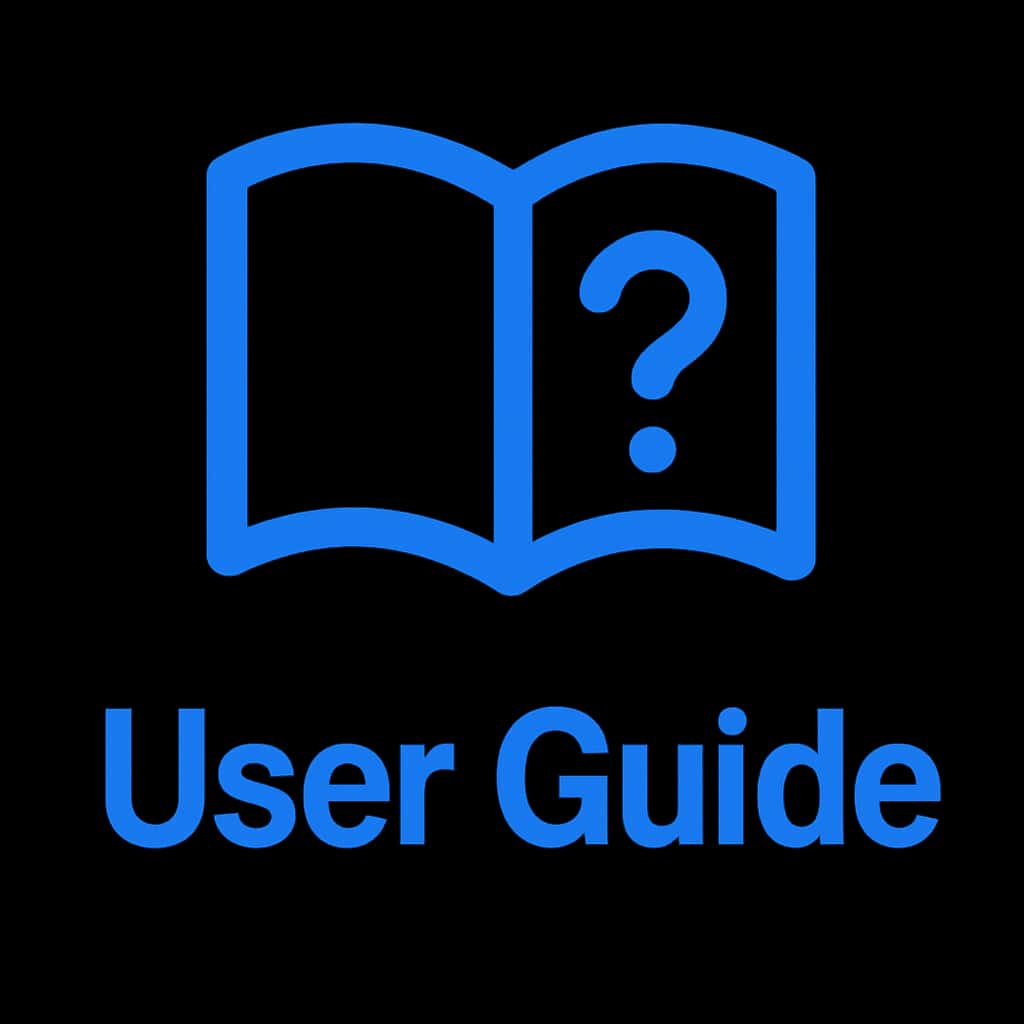 An icon symbolizing the Diu vin User Guide.