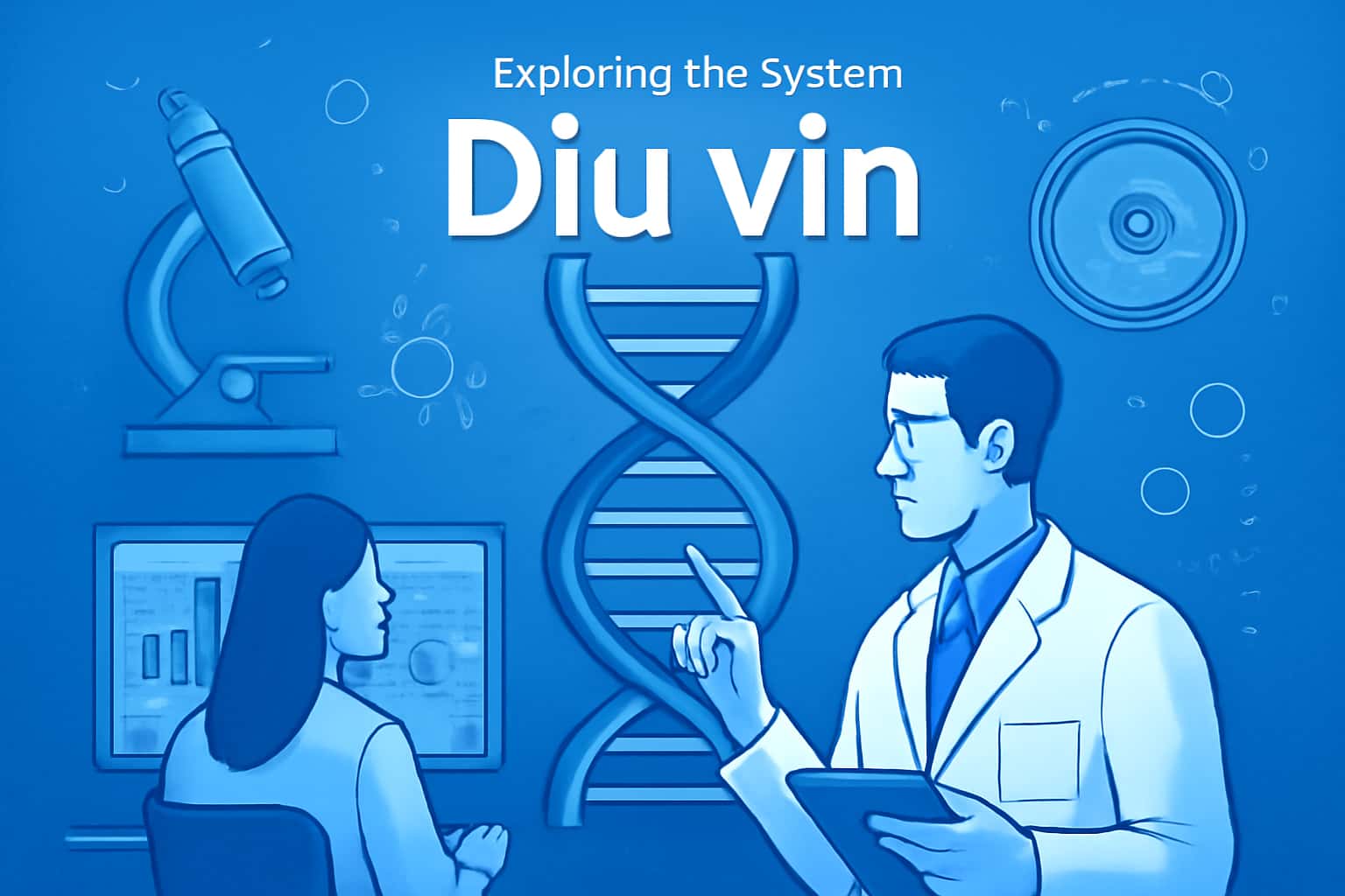 An informative landscape image depicting the Diu vin system with clear text.